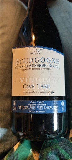 Valle della Loira Côtes-d'Auvergne Cave Tabit 2017