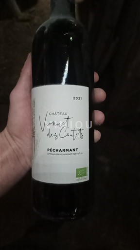 Sydvestfrankrig Pécharmant Château Vionnet des Contes 2021