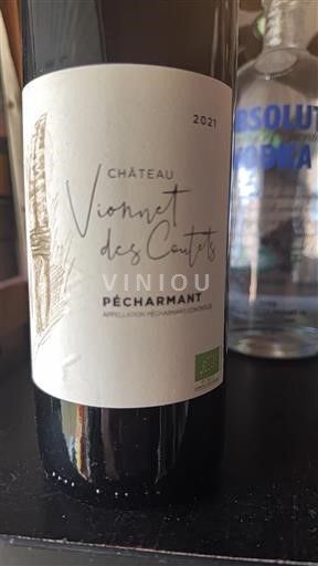 Sudoeste Pécharmant Château Vionnet des Coutets 2021