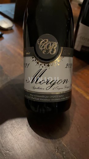 Beaujolais Morgon Cyril Ballat 2021