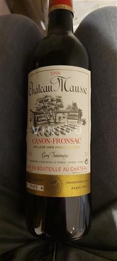Bordeaux Canon-Fronsac Château Mousse 1998