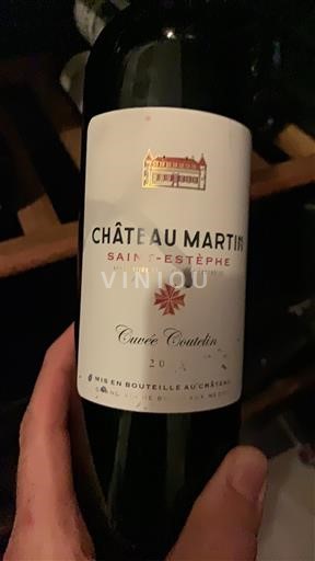 Bordeaux Saint-Estèphe Château Martin Couetdin 2020