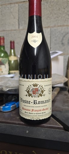 Burgundy Vosne-Romanée Domaine François Gerbet 2001