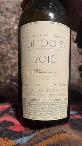 Jura Arbois Domaine Rolet 2016