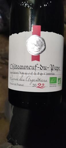 Údolí Rhôny Châteauneuf-du-Pape Clos des Argentiers 2022