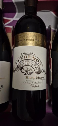 Bordeaux Haut-Médoc Cru Bourgeois Château Peyredon Lagravette 2020