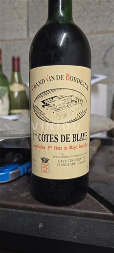 Bordeaux Côtes-de-blaye Cave Coopérative Anglade Không niên vụ