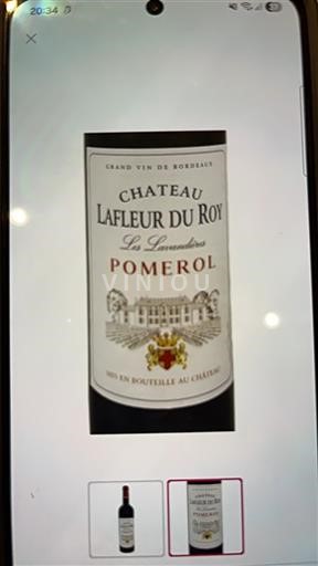 Bordeaux Pomerol Château Lafleur du Roy Les Lauréats Senza annata