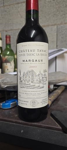 Bordeaux Margaux Château Tayac Tayac La Rauza 2003