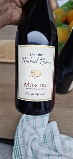Beaujolais Morgon Domaine Mickaël Nesme Côte du Py 2020