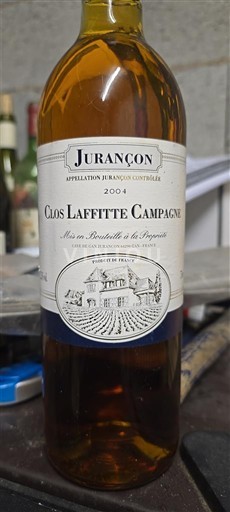 Tây Nam Jurançon Clos Laffitte Campagne 2004