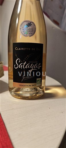 Thung lũng Rhône Clairette-de-die Domaine Satayas Tradition Bio Không niên vụ