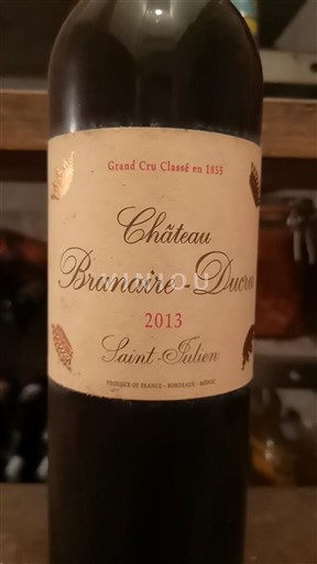 Bordeaux Saint-Julien Grand Cru Château Branaire-Ducru 2013