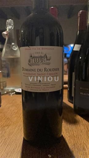 Bordeaux Montagne-Saint-Émilion Domaine du Roudier 2013