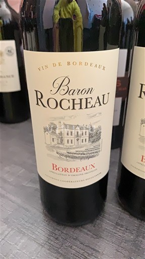 Bordeaux Baron Rocheau Không niên vụ