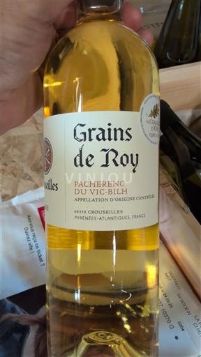 Tây Nam Pacherenc-du-vic-bilh Grains de Roy 2023