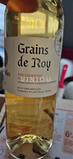 Sudoeste Pacherenc-du-vic-bilh Grains de Roy 2023