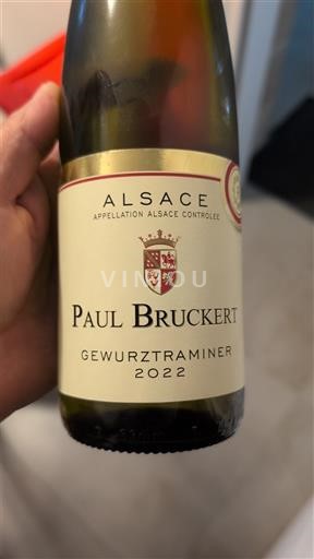 Alsace Paul Bruckert Gewurztraminer 2022