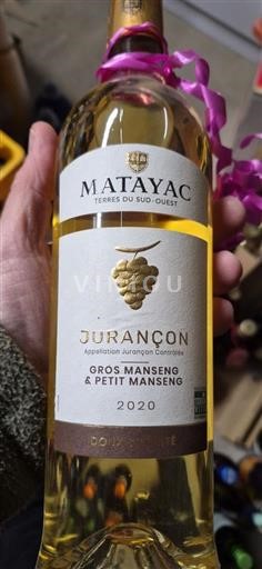 Tây Nam Jurançon Matayac 2020