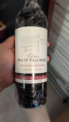 Bordeaux Montagne Saint-Émilion Château Haute Faucherie Perle de Vignes Senza annata