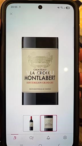 Bordeaux Saint-Émilion Grand Cru Château La Croix Montlabert Non Millésimé