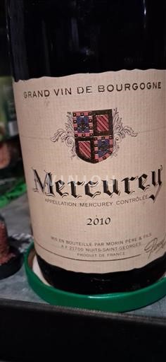 Borgonha Mercurey Morin Père & Fils 2010