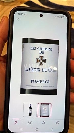 Bordeaux Pomerol La Croix du Casse Les Chemins de La Croix du Casse Non Millésimé