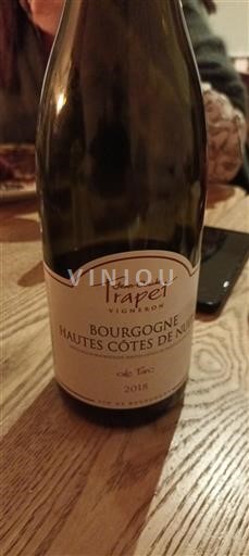 Bourgogne Ikke specificeret Jean-Claude Trapet Côte Terroir 2018