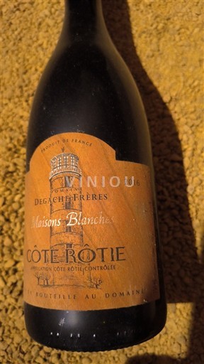 Thung lũng Rhône Côte-rôtie Domaine Degache Frères Maisons Blanches 2016