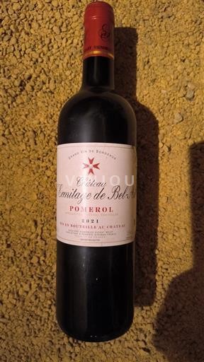 Bordeaux Pomerol Château L'Hermitage de Bel-Air 2021