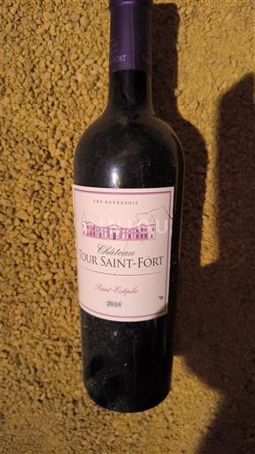 Bordeaux Saint-Estèphe Château Tour Saint-Fort 2018