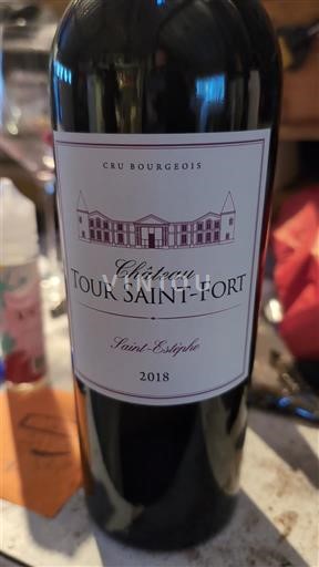 Burdeos Saint-Estèphe Château Tour Saint-Fort 2018