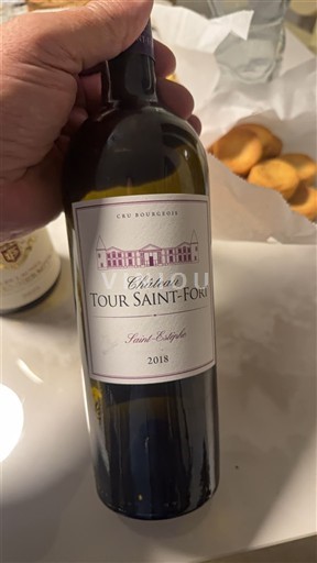 Bordeaux Saint-Estèphe Château Tour Saint-Fort 2018