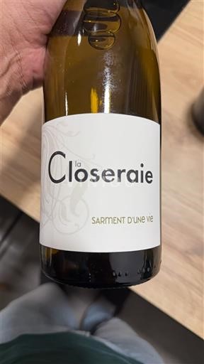 Valle del Loira Saumur La Closeraie Sarment d'une vie 2024