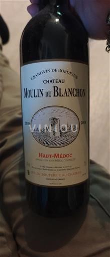 Bordeaux Haut-Médoc Château Moulin de Blanchon 2006