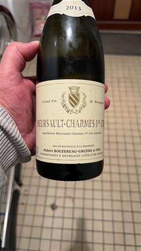 Burgundy Meursault Premier Cru Robert Bouzereau-Gruère et Filles Charmes 2013