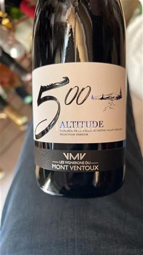 Vallée du Rhône Ventoux Les Vignerons du Mont Ventoux 500 Altitude 2023