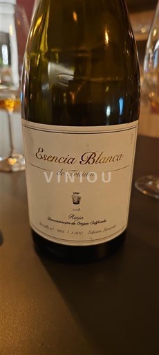 La Rioja Rioja Tritium Esencia Blanca 2018