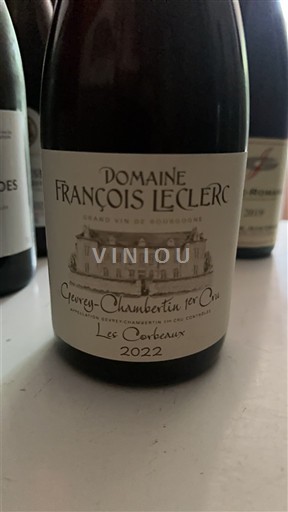 Burgundy Gevrey-Chambertin Premier Cru Domaine François Leclerc Les Corbeaux 2022