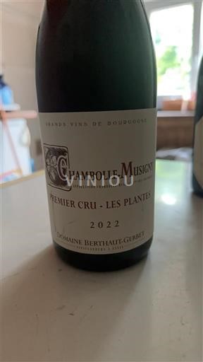Borgoña Chambolle-Musigny Premier Cru Domaine Berthaut-Gerbet Premier Cru - Les Plantes 2022