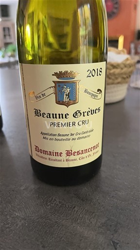 Borgoña No especificado Premier Cru Domaine Besancenot 2018