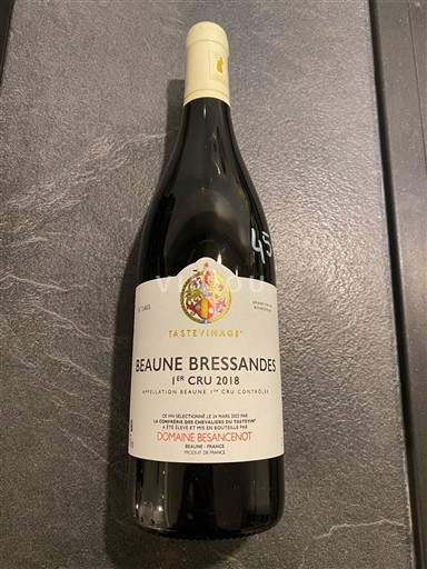 Bourgogne Không được chỉ định Premier Cru Domaine Besancenot 2018