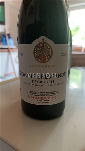 Borgoña No especificado Premier Cru Domaine Besancenot 2018