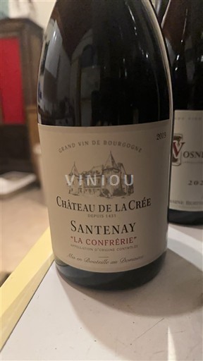 Bourgogne Santenay Château La Crée La Confrérie 2019