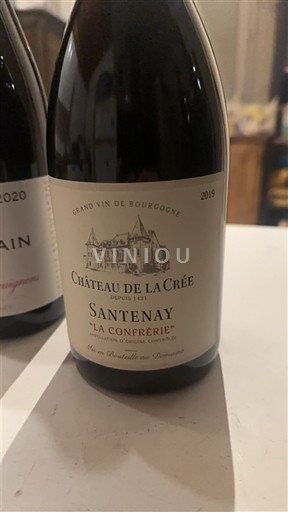 Bourgogne Santenay Château La Crée La Confrérie 2019