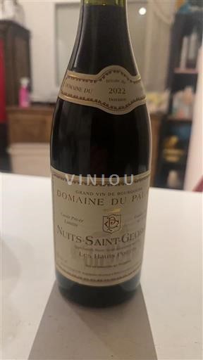 Burgundy Nuits-Saint-Georges Domaine Parc Les Hauts Pruliers 2022