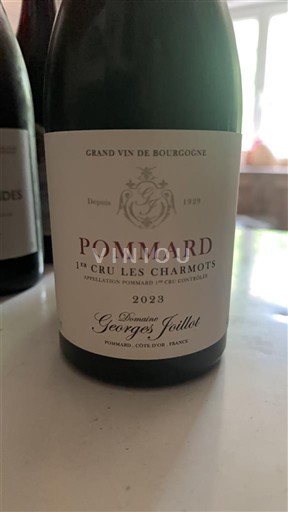 Burgundy Pommard Premier Cru Domaine Georges Jaillot 1er Cru Les Charmots 2023