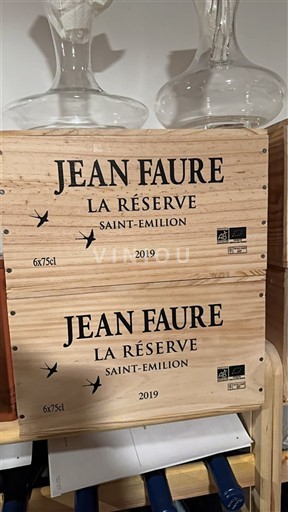 Bordeaux Saint-Émilion Jean Faure La Réserve 2019