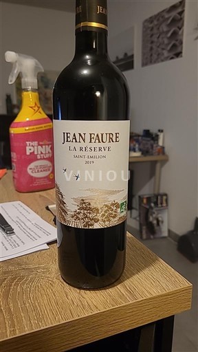 Bordeaux Saint-Émilion Jean Faure La Réserve 2019