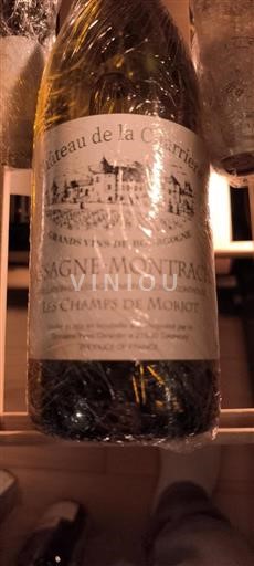 Bourgogne Chassagne-montrachet Château La Combertière Les Champs de Morjot 2023